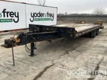 Eager Beaver 24' x 96" 10 Ton Tag Along Trailer, Tandem Axle c/w Ramps