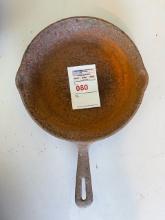 8” cast iron pan