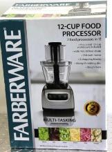Faberware 12 Cup 2-in-1 Food Processor