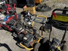 {LOT} (4) Assorted Pressure Washers