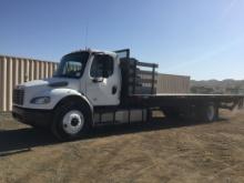 2017 Freightliner M2 Flatbed Truck,