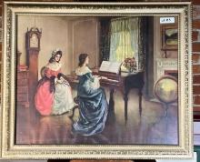 Fredrick Mizin (1888-1964) ?Ladies at the Piano?