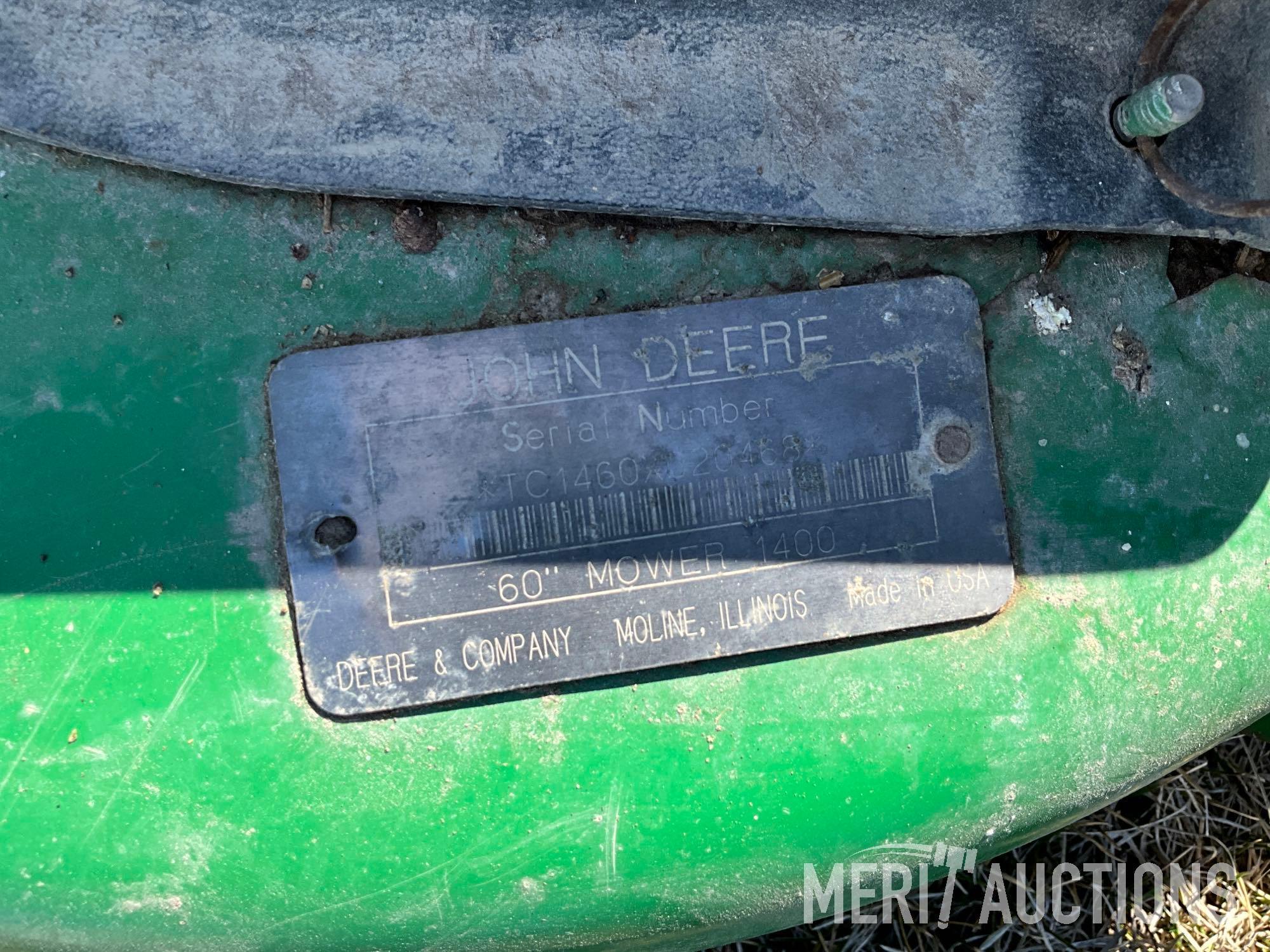 John Deere 7 Iron front mount mower deck