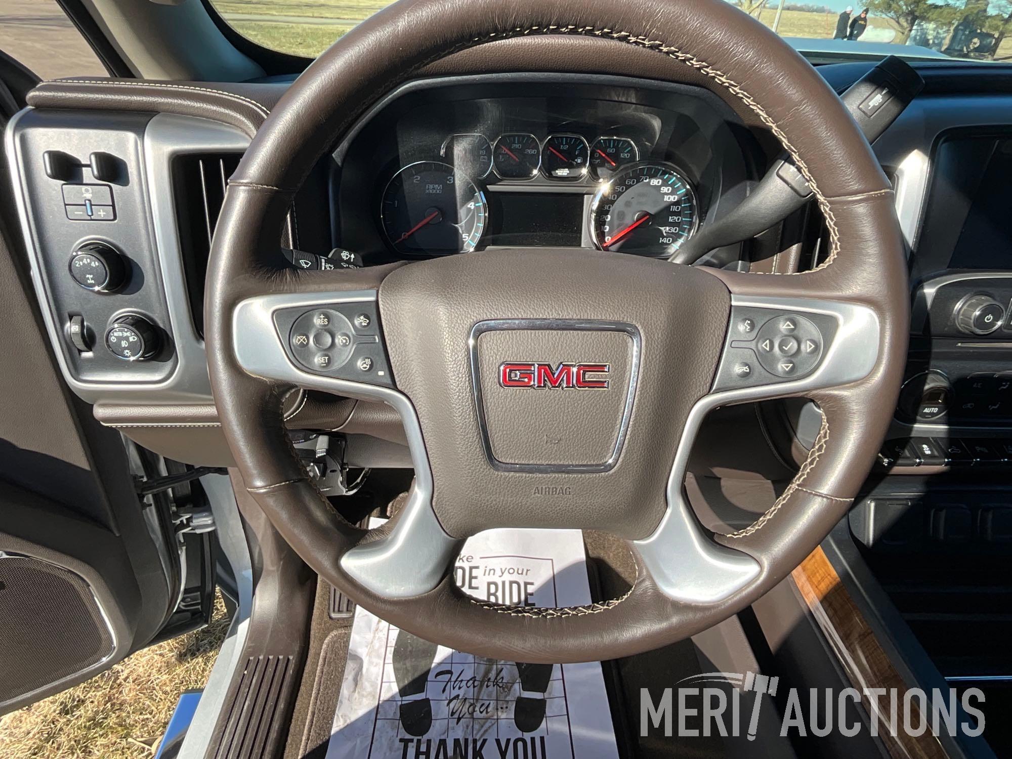 2018 GMC 2500HD ext. cab 4wd pickup