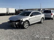 (Las Vegas, NV) 2016 Ford Taurus Towed In Wrecked, Missing Parts, Jump To Start, Runs & Moves