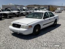 (Las Vegas, NV) 2011 Ford Crown Victoria Police Interceptor Interior Damage Runs & Moves