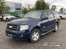 (Portland, OR) 2008 Ford Expedition Sport Utility Vehicle Runs & Moves) (Drivers Window Does Not Wor