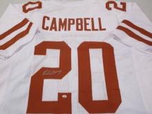 Earl Campbell of the Texas Longhorns signed autographed football jersey PAAS COA 399
