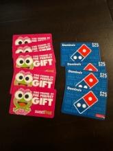 $150 Total Value - Kids Play Day - Domino's & Sweet Frog
