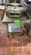 Stainless Steel Equipment Stand Approx 24"x30"x28"