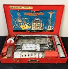 Vintage 1949 Erector Set - #10½, Amusement Park Set, In Used Condition, 22"