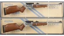 Two Taurus Circuit Judge Revolving Rifles with Boxes