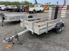 2016 WORTHINGTON UTC-6010-RAMP UTILITY TRAILER VN:582FU1010FM000885 equipped with 5ft. X 10ft.