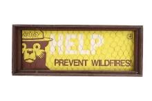 U.S. Forest Service Smokey Prevent Wildfire Sign