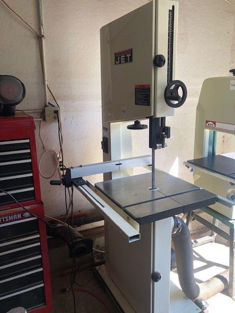 Jet 18" woodworking band saw