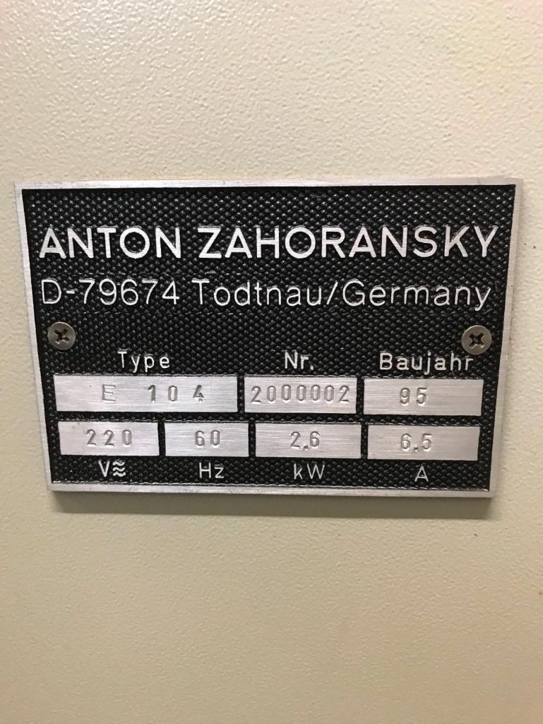 Anton Zahoransky Brush Drilling & Stapling Machine