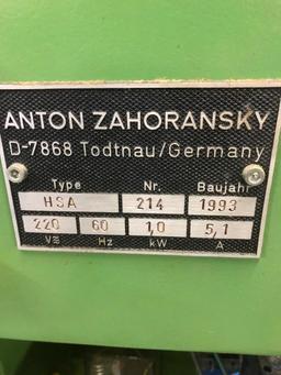 Anton Zahoransky HSA Automatic Rondating Brush Machine
