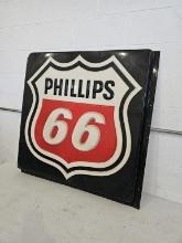 Phillips 66 Plastic Sign 42"x44"