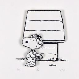 Peanuts "Hero" Limited Edition Giclee On Paper