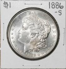 1886-S $1 Morgan Silver Dollar Coin