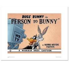 Looney Tunes "Person To Bunny" Limited Edition Giclee on Paper