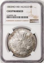 1883MO MH Mexico 8 Reales Silver Coin NGC Chopmarked