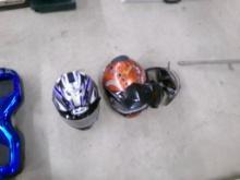 (2) Arctic Cat Helmets with Face Shields (3021)