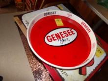 Tin Genessee Drink Tray