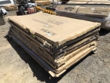 Pallet of 4ft x 8ft Mahogany Expert Board Contour