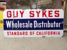 Guy Sykes Wholesale Distributor Standard of California Sign