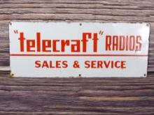 Telecraft Radios Sales and Service Porc. Sign