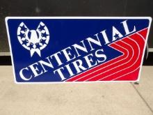 Centennial Tires Sign