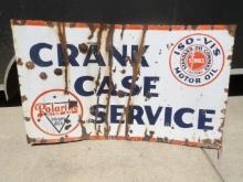 Standard Oil Crank Case Service Porc. Sign