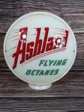 Ashland Flying Octanes Gas Globe