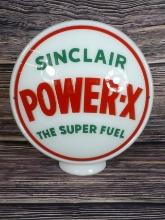 Sinclair Power-X Gas Pump Globe