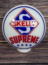 Skelly Supreme Gas Pump Globe