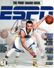 Stephen Curry Golden State Warriors Autographed 8x10 Photo GA coa