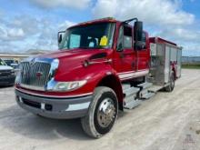 2007 International 4400 Fire Rescue Truck, VIN # 1HTMKAZR97H354715