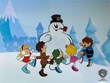 Frosty The Snowman Dancing Limited Edition Sericel Animation Art Cel