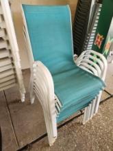 (8) Patio/Lawn Chairs (located off-site, please read description)