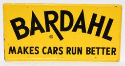 Bardahl Makes Cars Run Better Embossed Tin Sign