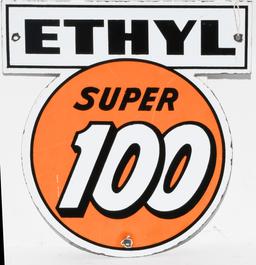 Clark Super 100 Ethyl Porcelain Pump Plate
