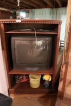 TV, Stand, & Contents
