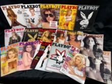 17 Vintage 1980s-90s Playboy Magazines centerfolds