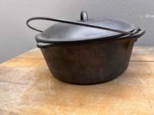 Cast Iron Pot with Lodge Lid