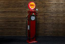 Shell Oil Replica Gas Pump Clock