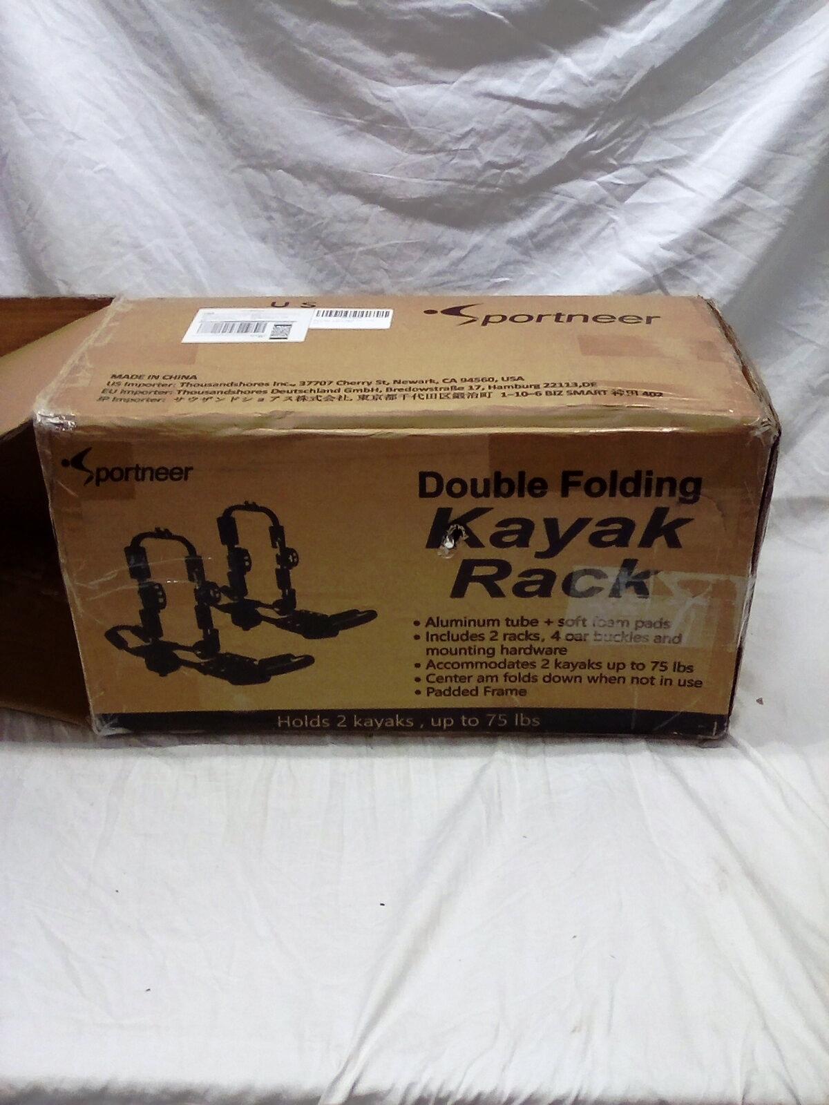Double Folding Kayak Rack