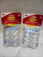 Command Strips .5 lb Weight. Qty 2- 18 Packs.