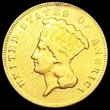 1878 $3 Gold Piece LIGHTLY CIRCULATED