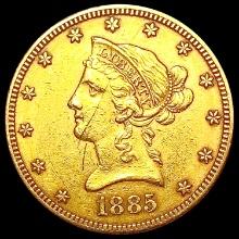 1885-S $10 Gold Eagle HIGH GRADE
